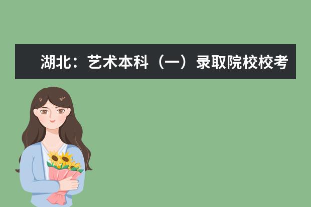 湖北：藝術(shù)本科（一）錄取院校校考自發(fā)證征集志愿投檔線