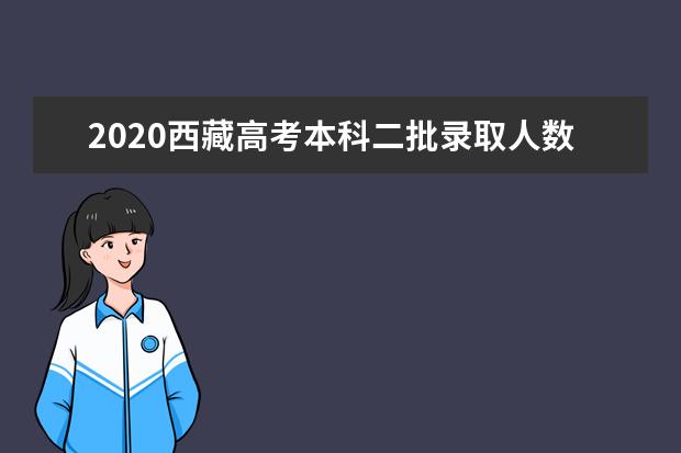 2020西藏高考本科二批錄取人數及錄取通知書發放時間