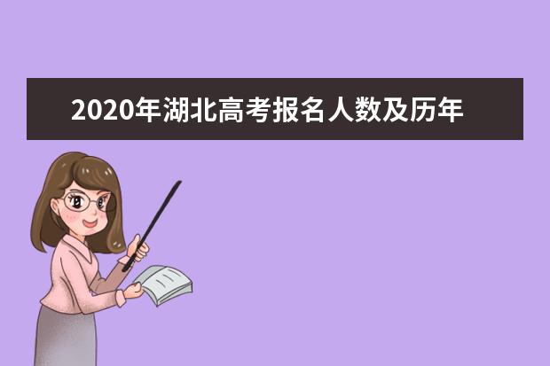 2020年湖北高考報名人數及歷年高考人數分別是多少人