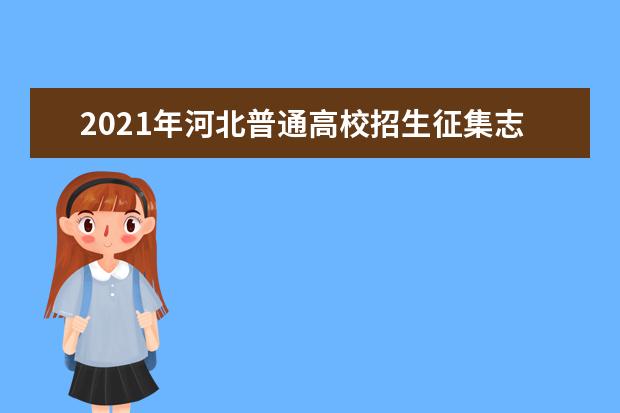 2021年河北普通高校招生征集志愿計(jì)劃說(shuō)明(本科批)