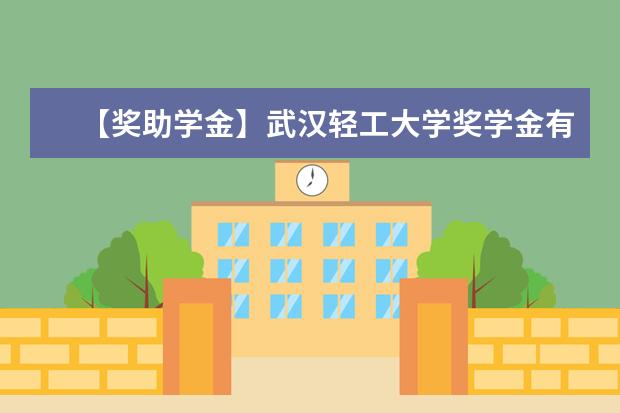 【獎助學金】武漢輕工大學獎學金有哪些-多少錢-如何申請-怎么評定?
