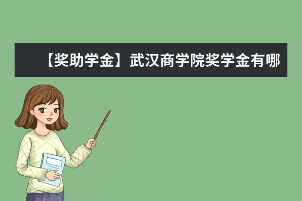 【獎助學金】武漢商學院獎學金有哪些-多少錢-如何申請-怎么評定