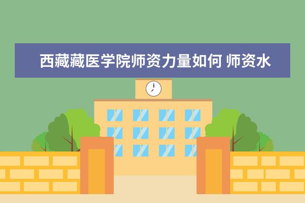 西藏藏醫學院師資力量如何 師資水平怎么樣