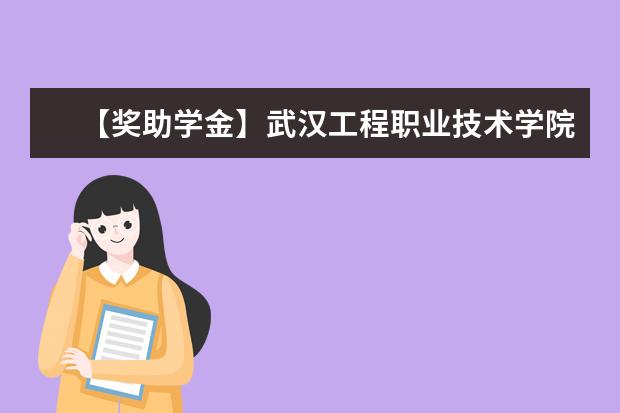 【獎助學金】武漢工程職業技術學院獎學金有哪些-多少錢-如何申請-怎么評定?