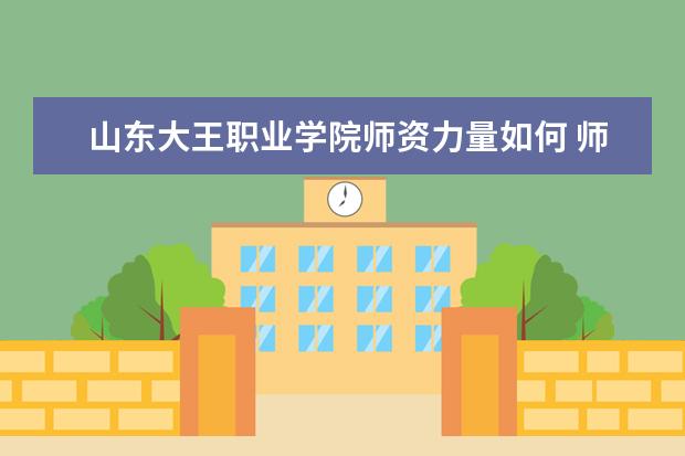 山東大王職業(yè)學院師資力量如何 師資水平怎么樣