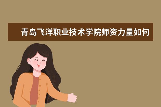青島飛洋職業(yè)技術學院師資力量如何 師資水平怎么樣