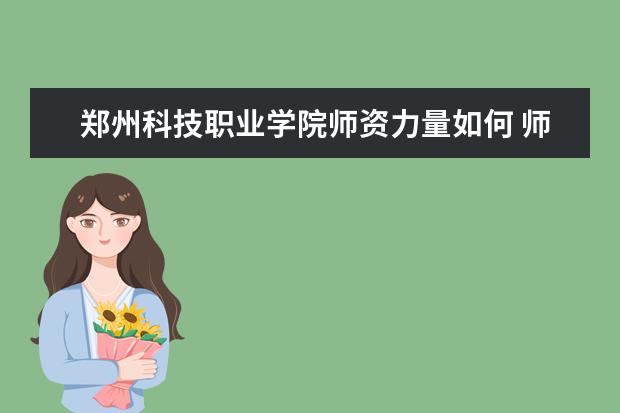 鄭州科技職業(yè)學院師資力量如何 師資水平怎么樣