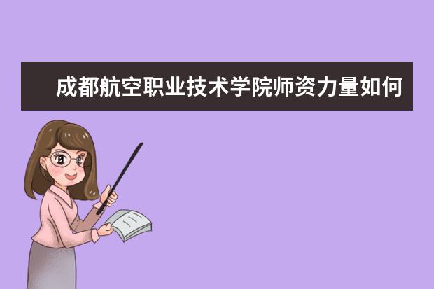 成都航空職業技術學院師資力量如何 師資水平怎么樣