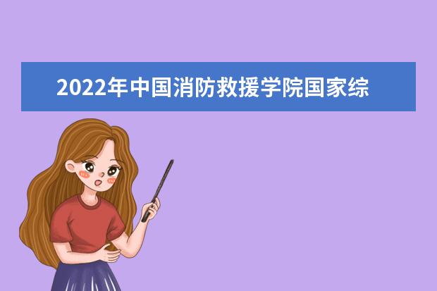 2022年中國消防救援學院國家綜合性消防救援隊伍航空專業在黔招收青年學生預報名