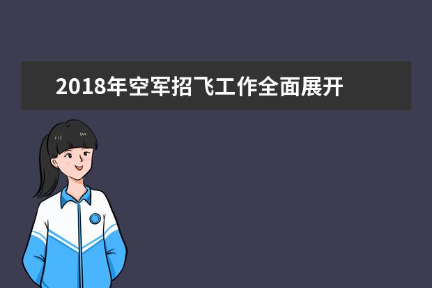 2022年空軍招飛工作全面展開
